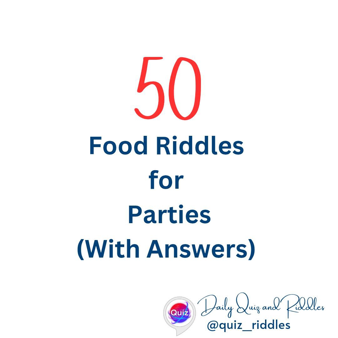 50 Food Riddles for Parties (With Answers to Stump Your Guests) - Daily ...